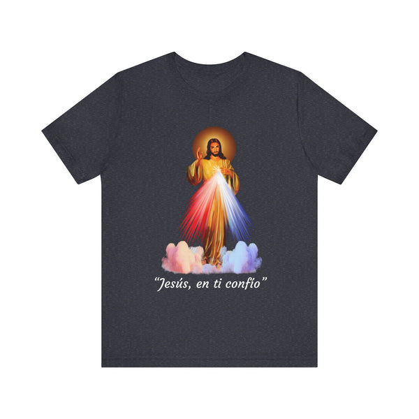 Camiseta  De La Divina Misericordia. Jesus en Ti Confio.