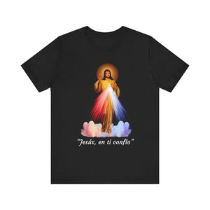 Camiseta  De La Divina Misericordia. Jesus en Ti Confio.