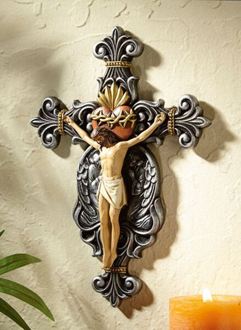 Crucifijo del Sagrado Corazon de Jesus